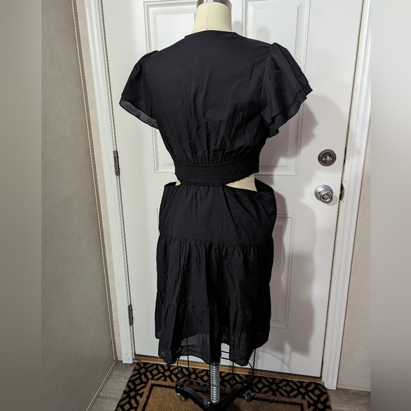 NWT HALE BOB Mel Solid Keyhole Dress - Picture 9 of 13
